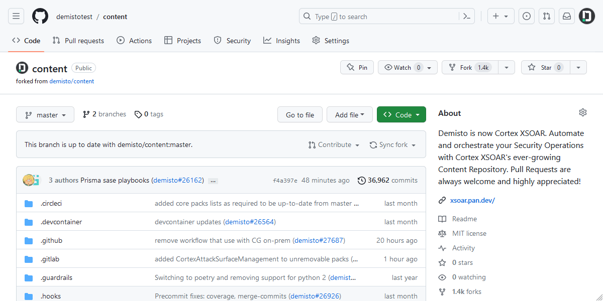 Creating a new Codespace