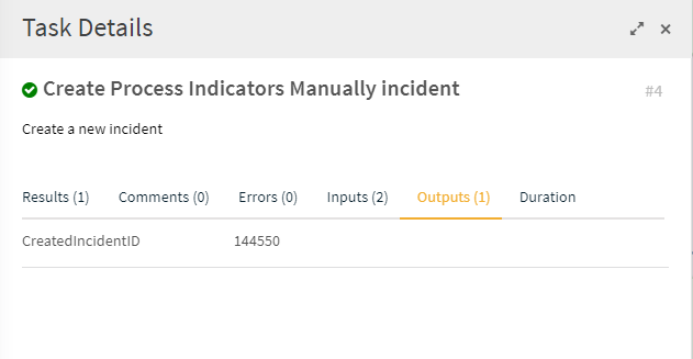 Manual Incident ID